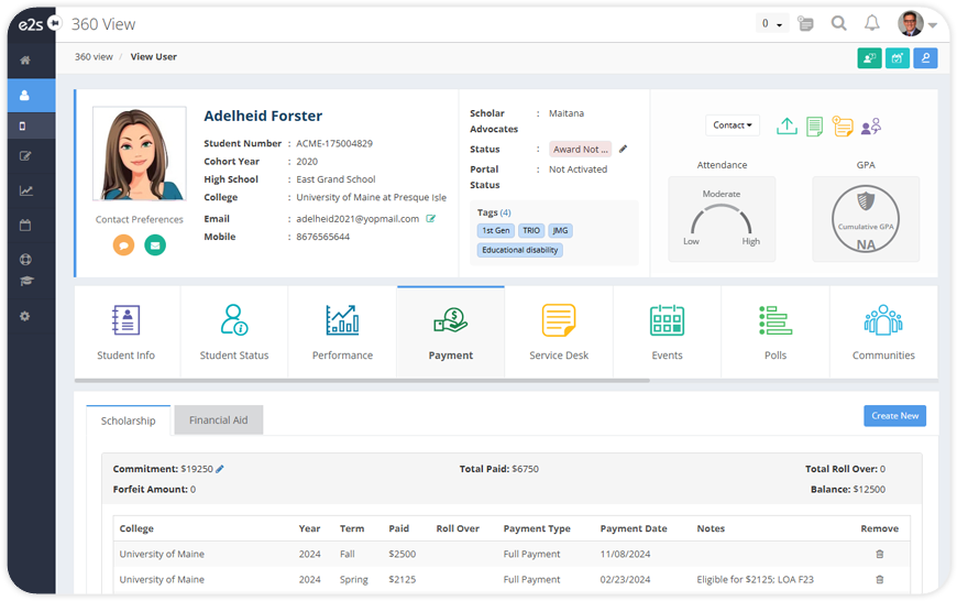 Scholarship Management Software