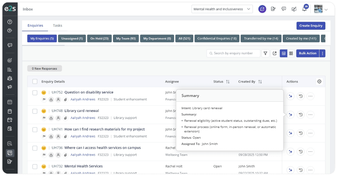 Student Lifecycle CRM